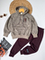 Conjunto Moletom Texturizado Munique Rust