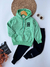 Conjunto Moletom Munique Texturizado Verde Mint