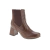 Bota Cano Baixo Bico Redondo Salto 6,5cm De Bona - Ref. 774DB