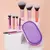 Kit de mini pincéis DUPÊ Real Techniques- Com Estojinho