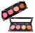 Paleta Quarteto De Blush Facial Ludurana Matte Cor Do Blush Quatro Cores
