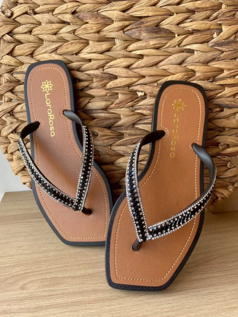 CHINELO SOFIA PRETO CRISTAL