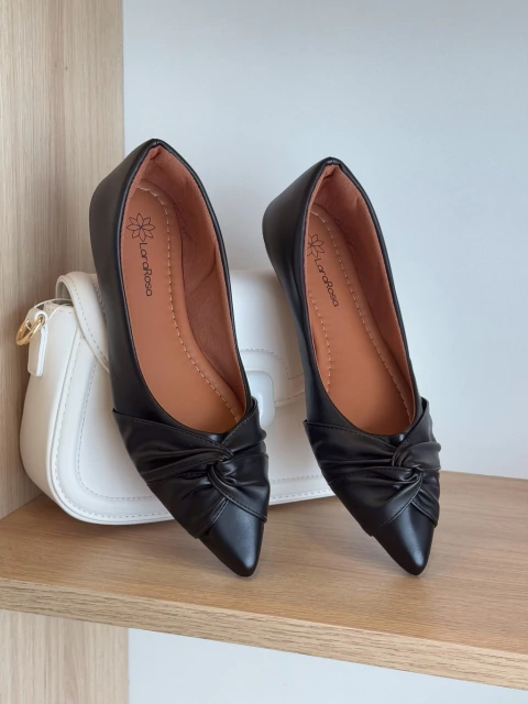 SAPATILHA NO TORCIDO PRETO