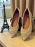SAPATILHA BROCHE CRUZADO BICO FINO NUDE - comprar online