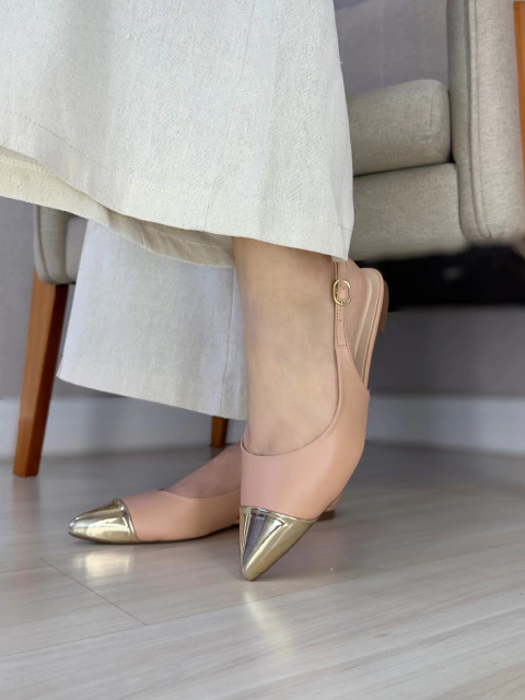 SAPATILHA CHANEL LETICIA NUDE - comprar online