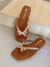 CHINELO LAÇO CARAMELO - comprar online