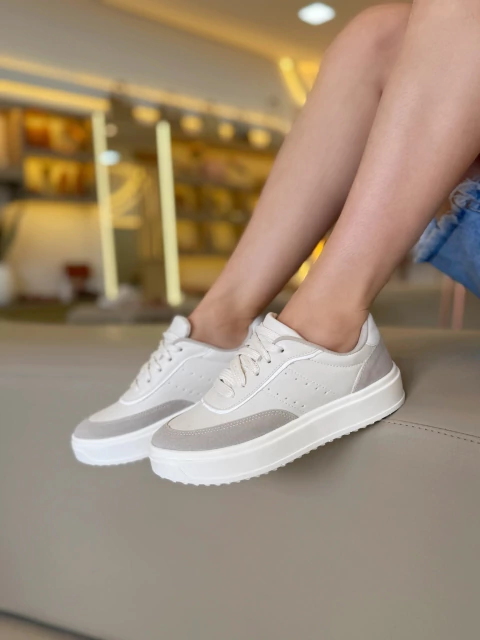 TENIS JUDY OFF/CINZA