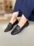 MOCASSIM SAMIRA COURO PRETO