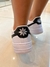 TENIS LARA ROSA CASUAL BRANCO DETALHE PRETO - comprar online