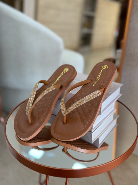 CHINELO LUMA CARAMELO CRISTAL