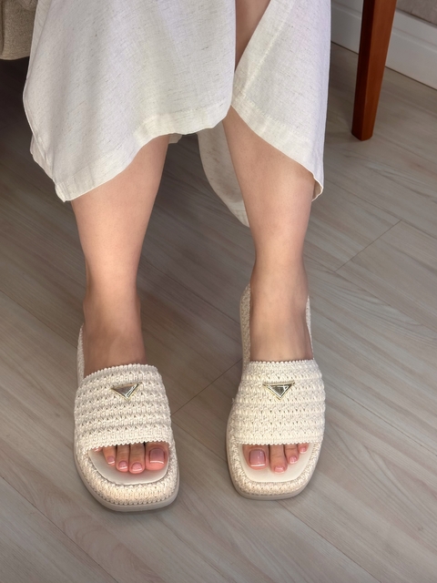 FLAT DIANA OFF WHITE