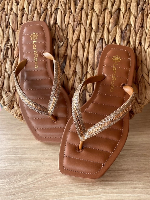 CHINELO MARINA CARAMELO CRISTAL