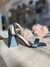 SANDALIA GISELE TRIANGULAR PRETO