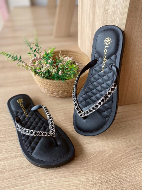 CHINELO LUMA PRETO CRISTAL