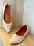 SAPATILHA CROCO LACINHO BICO FINO ROSE