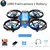 Mini drone 4drc v8 4k 1080p hd câmera grande angular wifi fpvdrone altura mante - ASHASTORE
