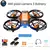 Mini drone 4drc v8 4k 1080p hd câmera grande angular wifi fpvdrone altura mante