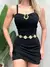 Cropped Feminino em Ribana de Alça com Argola Lariela Ref. 1490 - ASHASTORE