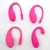 Vagina bluetooth app vibradores clitóris estimulação vibratória ovo g ponto