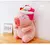 Capivara rosa Anime Boneca De Pelúcia, Leão Chapéu Dança, Brinquedo Fofo, Pe - ASHASTORE