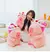 Capivara rosa Anime Boneca De Pelúcia, Leão Chapéu Dança, Brinquedo Fofo, Pe - ASHASTORE