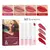 Cigarro Batom Set, de longa duração Lip Glaze Matte Lip Gloss, à prova d&#39;