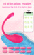 Vagina bluetooth app vibradores clitóris estimulação vibratória ovo g ponto - ASHASTORE