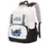 Anime lilo ponto mochila grande capacidade bookbag para menino menina das mulher - ASHASTORE