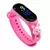 Disney-Mickey e Minnie LED Touch Watch, Pulseira Pato Donald, Relógio Eletrôni