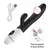 Coelho vibrador para mulher vagina g-ponto mamilo clitóris estimulador empurran - comprar online