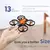 Mini drone 4drc v8 4k 1080p hd câmera grande angular wifi fpvdrone altura mante - ASHASTORE
