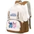 Anime lilo ponto mochila grande capacidade bookbag para menino menina das mulher - comprar online