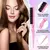 6 pçs/set conjunto escova de cabelo cabeleireiro spray garrafa trança laço ra - ASHASTORE