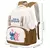 Anime lilo ponto mochila grande capacidade bookbag para menino menina das mulher na internet