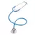 Estetoscópio profissional de cabeça dupla de luxo, estetoscópio médico, card