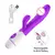 Coelho vibrador para mulher vagina g-ponto mamilo clitóris estimulador empurran