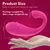 Vagina bluetooth app vibradores clitóris estimulação vibratória ovo g ponto - comprar online