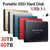 Disco de memória flash SSD portátil para laptop e desktop, tipo-C USB 3.1, dis - comprar online