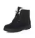 Imagem do Botas femininas de pele quente botas de tornozelo para mulheres sapatos de inver