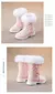 Botas de inverno para meninas, moda versátil, cano longo, confortável, casual, - loja online