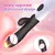 Coelho vibrador para mulher vagina g-ponto mamilo clitóris estimulador empurran - ASHASTORE