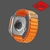 Reloj Smart Ultra Lee Cooper - Color Naranja/Amarillo Tela LC.SM.3.13