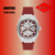 Reloj para Caballero Lee Cooper - Color Rojo, Tema Plata/Rojo LC07902.388