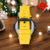 Reloj para Caballero Lee Cooper - Color Amarillo, Tema Negro LC08003.657 - Centro Frances Distribuidores