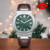 Reloj para Caballero Lee Cooper - Color Cafe, Tema Plata y Verde LC08107.374 - tienda en línea