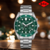Reloj para Caballero Lee Cooper - Color Plata, Tema Verde LC08001.370 - tienda en línea