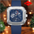 Reloj para Caballero Lee Cooper - Color Azul, Tema Plata LC08012.399