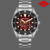 Reloj para Caballero Lee Cooper - Color Plata, Tema Rojo LC08103.380 - tienda en línea