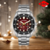 Reloj para Caballero Lee Cooper - Color Plata, Tema Rojo LC08103.380 - comprar en línea