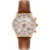Reloj para Caballero Lee Cooper - Color Piel Cafe, Tema Blanco LC07506.434